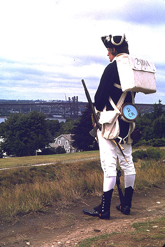 Fort Griswold in Groton, Connecticut guarding the Thames river and New 