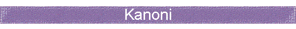 Kanoni