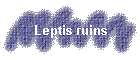 Leptis ruins
