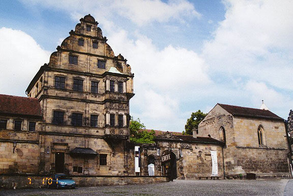 Bamberg Alte Hofhaltung imperial palace of the princebishop and the 