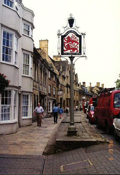 North Cotswolds England main street